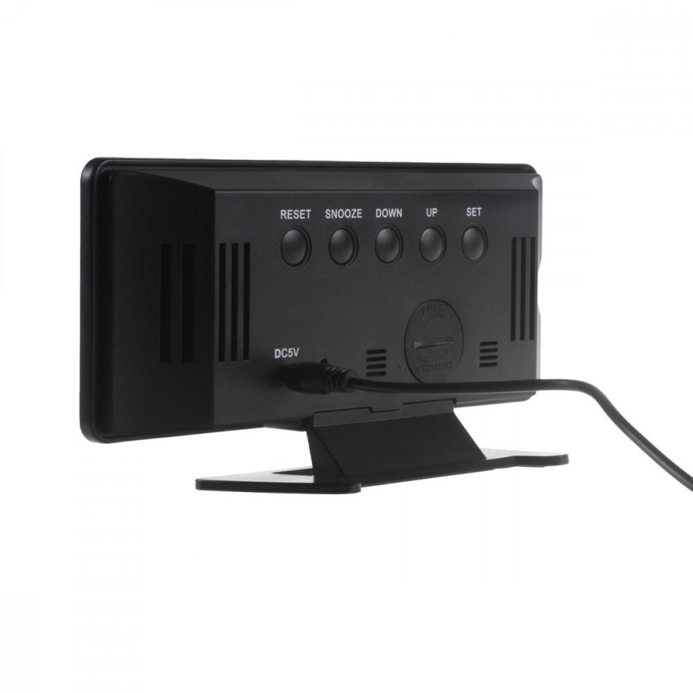Digital LED Alarm Clock temperature GB395