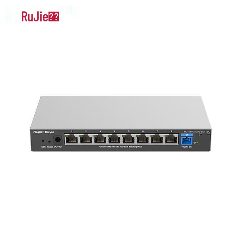Ruijie RG-NBF2100S-8GT1SC Managed Gigabit Optical Access Switch