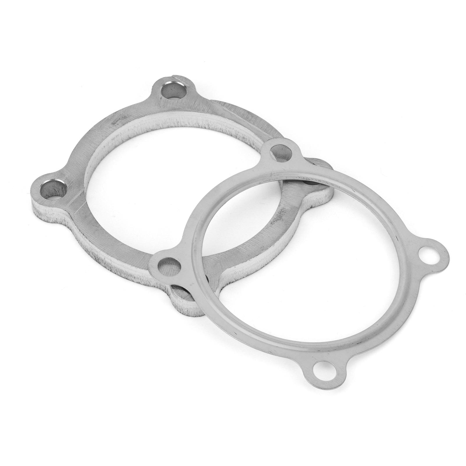 

Комплект прокладок фланца выхлопной трубы турбонаддува 3 дюйма с 4 болтами, подходит для серии Garrett Turbo T3 T3T4 GT30