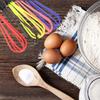 FOMIYES Plastic Whisks (5 Pieces) for Salons, Barbers, Hair Color, Dye, Cream, Whisks, Kitchen Mixer Tools for Blending, Whisking, Foaming, and Stirri