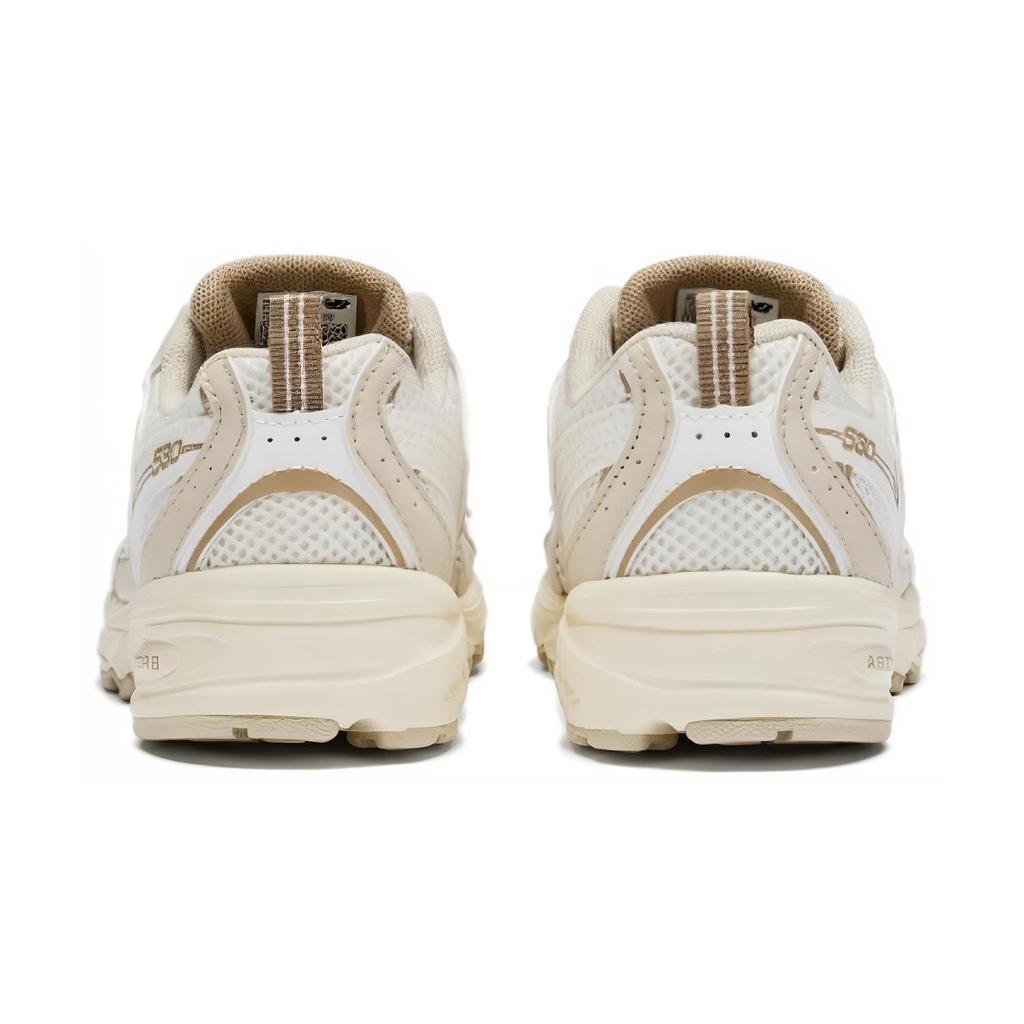 New Balance Nb 530 Series Mesh Breathable Low Top Kids Running Shoes Kids Running Shoes Off-White PZ530AA