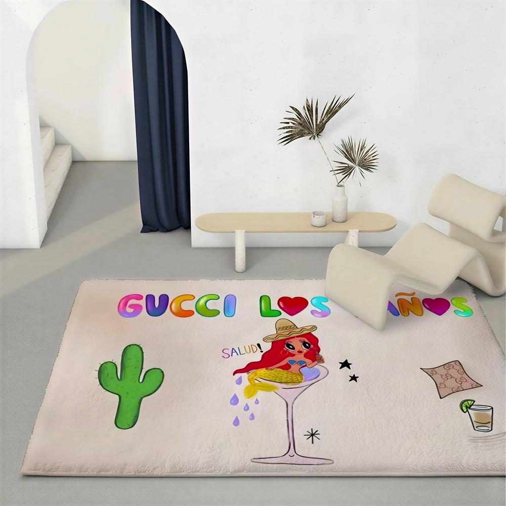 Pop Singer K-Karol GS Floor Mat Eco-Friendly Flannel Doormat Non-Slip Odorless Soft Short Plush Indoor Floor Rug