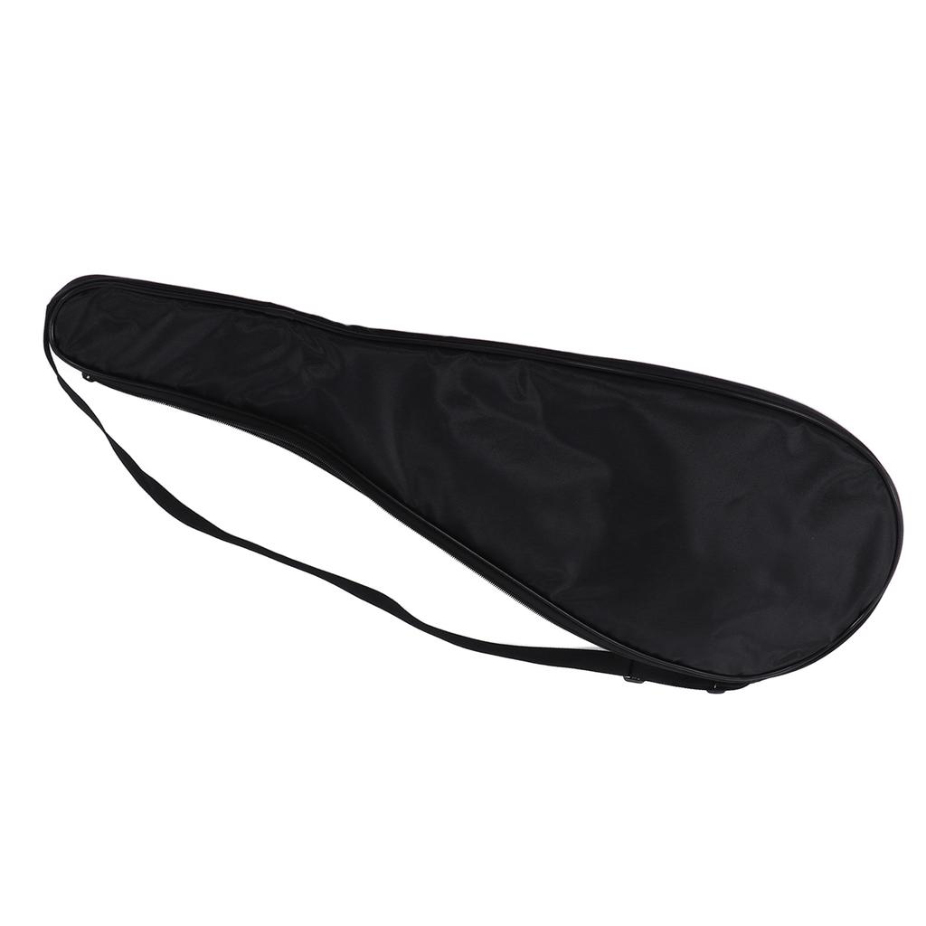 Squash Racquet Cover Bag Lightweight Padded Racket Carrying Bag with   Shoulder Strap