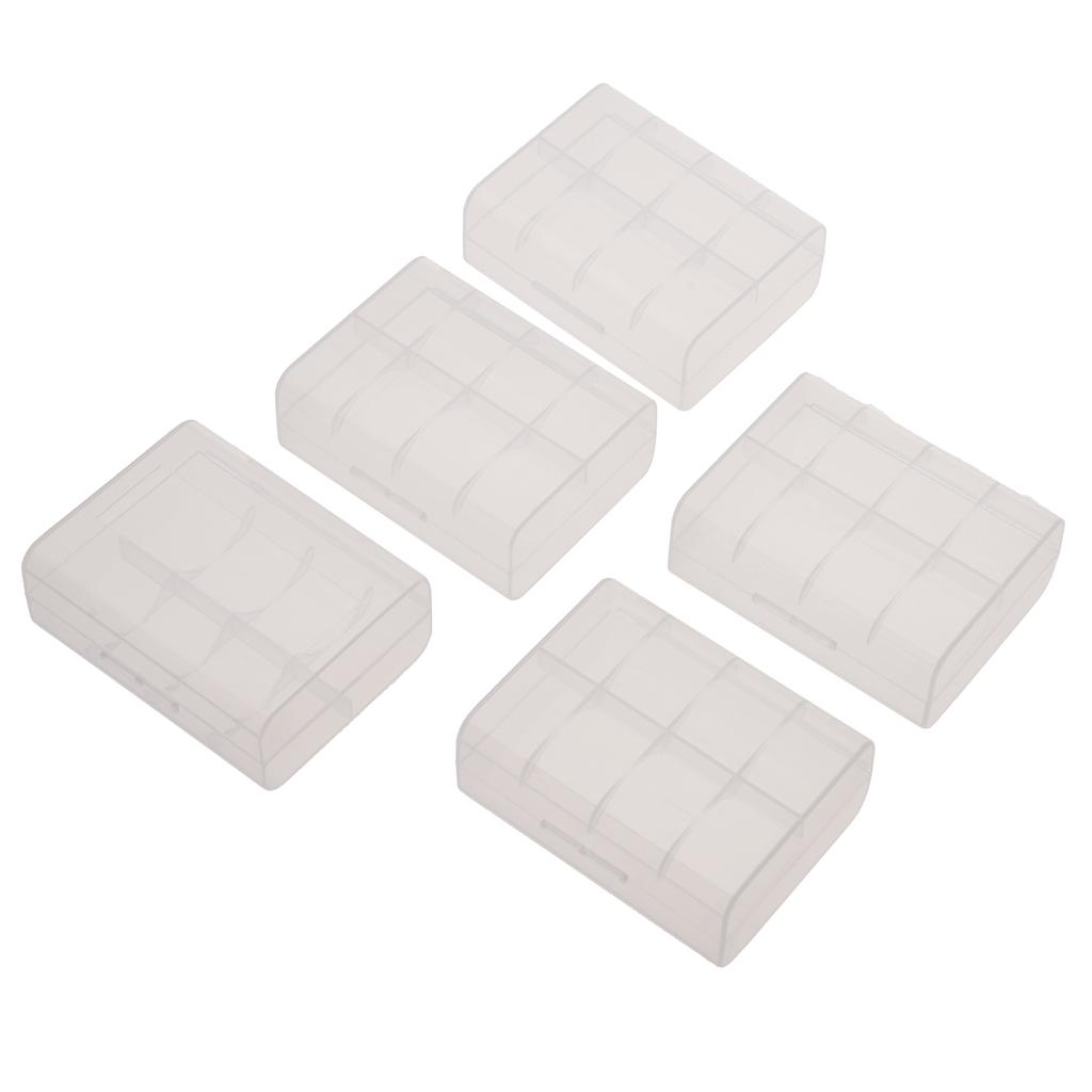 PP Battery Container for 2pc 26650 Battery Storage Safeguards Your Batteries from Short Circuit Accident Drop Box
