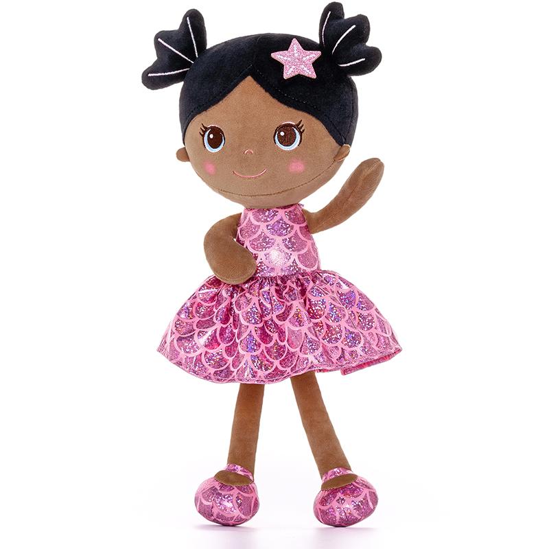 Plush Toys Girl Gifts for Kids Soft Toys Girl‘s Birthday Gift Cute New Fashion Girl Tina Fish Scale Series 30 Cm