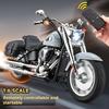 1:6 Harley Fat Boy Ретро Важкий Мотоцикл Литий Сплав Симуляція Запалювання з Пульта Дистанційного Керування та Ефект Розпилення Модель Іграшка Колекційна Світло