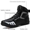 Large Size  Unisex Motorcycle Boots Anti-slip Anti-collision Motorcycle Boots Men's Boots