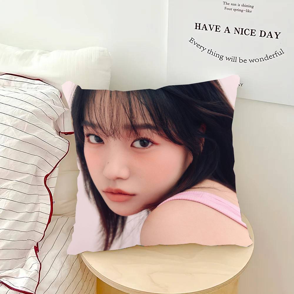 Korean Female Singer JO YURI Pillow Case Sofa Cushion Cover Room Home Decoration