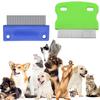 Comb for Dogs and Suitable for Both Long and Short Also Includes a Beauty Grooming and a Tear Stain Removal This Set Includes a Stainless Steel Flea