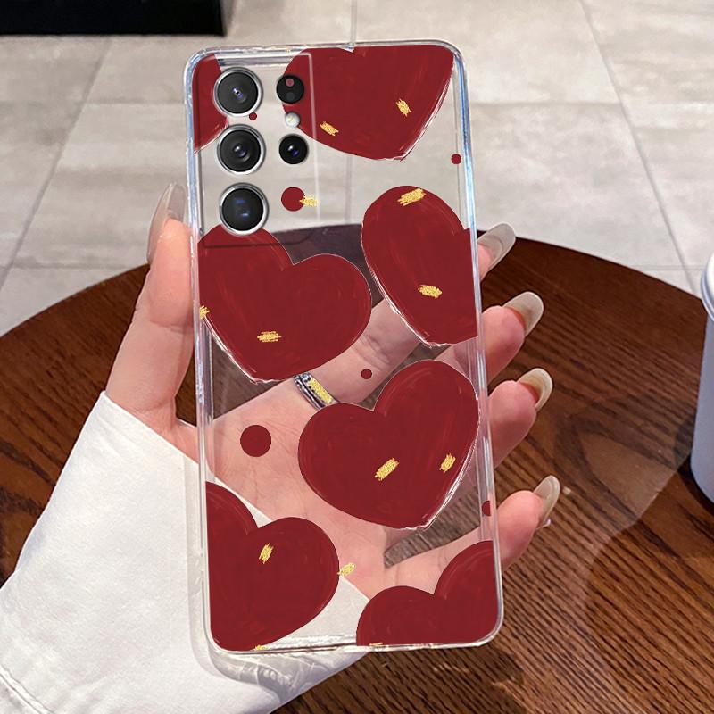 For Samsung Galaxy S21 Ultra Shell Samsung S21 FE Cases Soft TPU Back Cover For Samsung S21 Plus S21+ Capa Rabbit Cat Phone Case