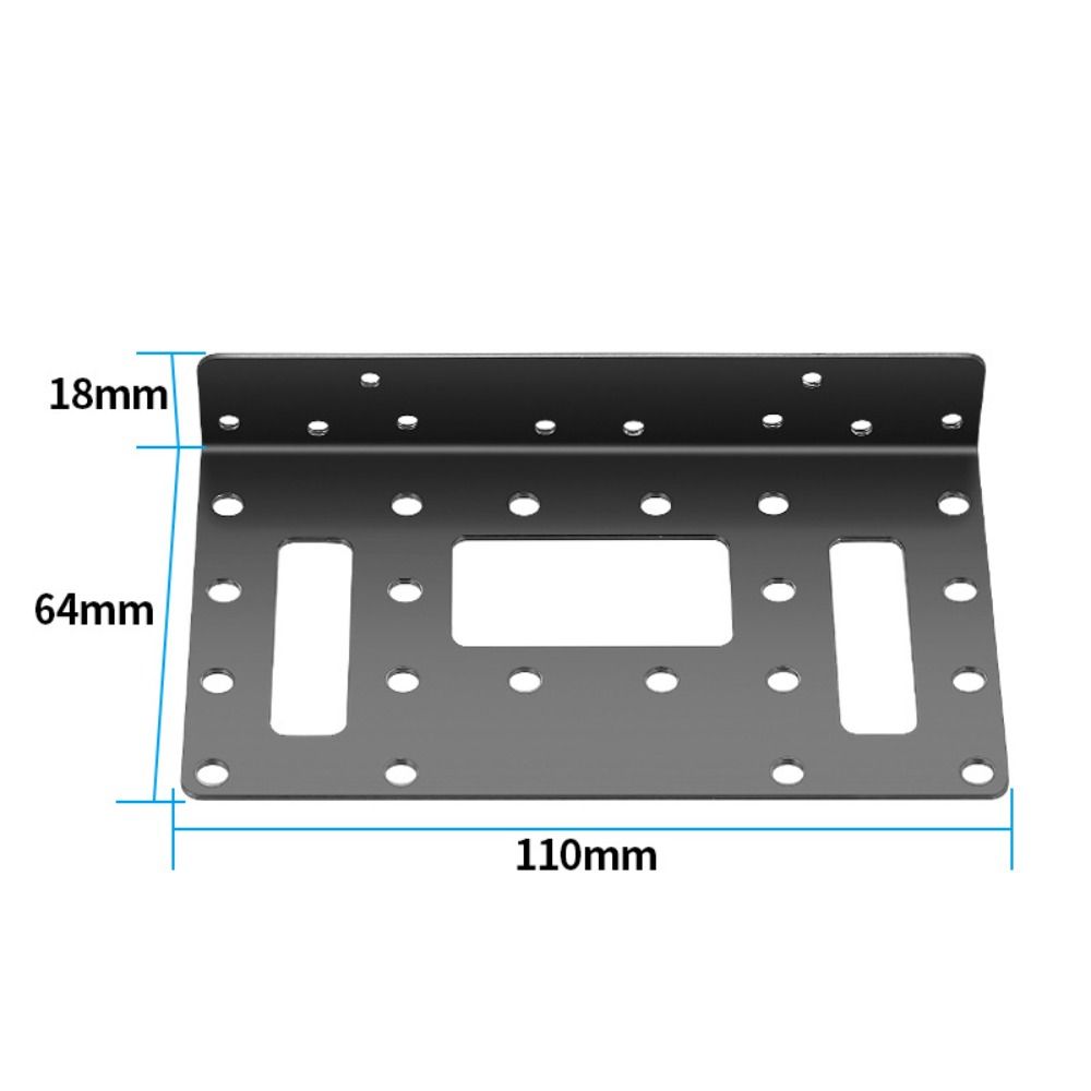 2.5inch/3.5inch HDD Tray Metal Heat Dissipation SSD Bracket Universal Hard Disk Extension Stand Computer Peripherals