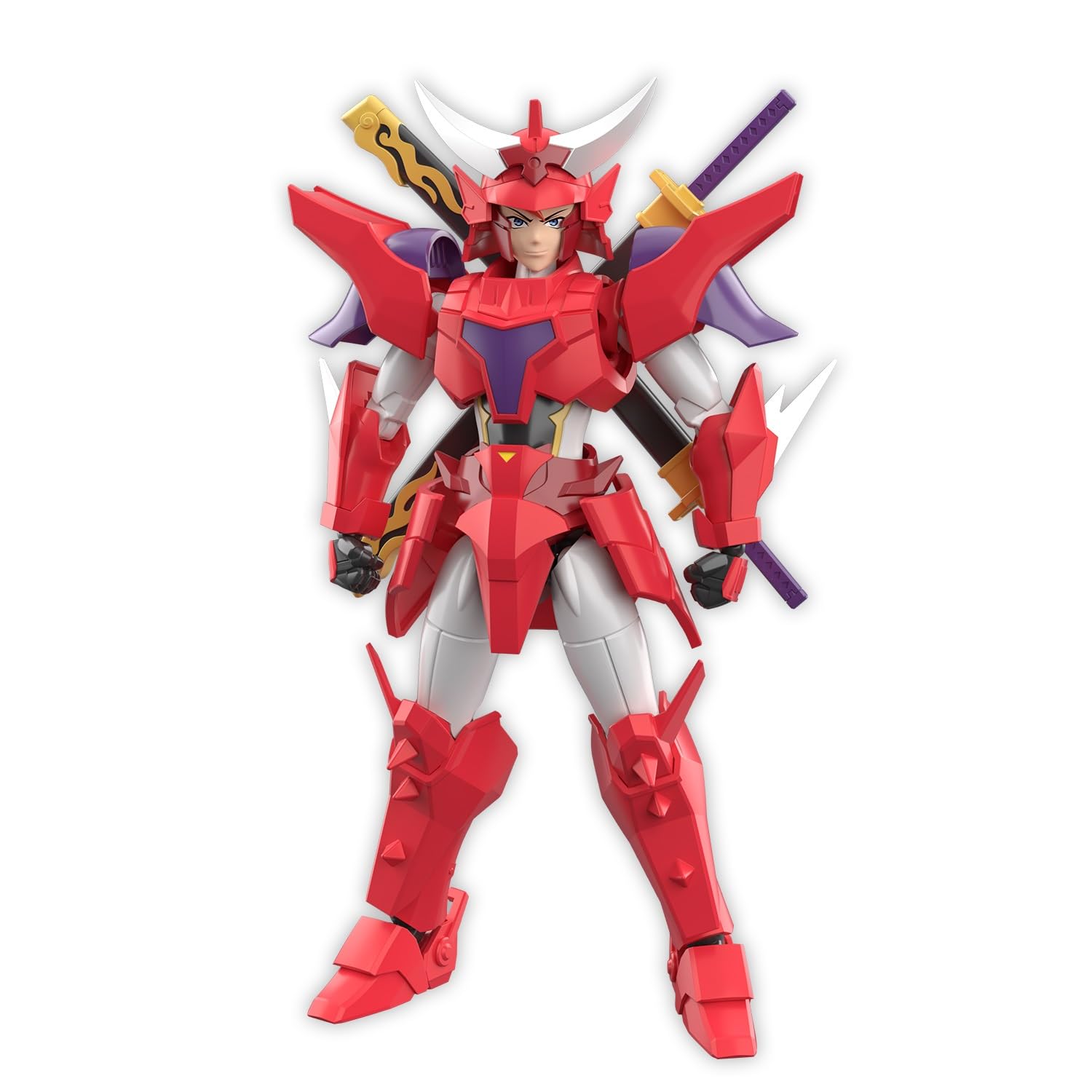 BANDAI SPIRITS 30MF Armored Legend Samurai Blazing Guy Plastic Model Kit Troopers Pre-colored