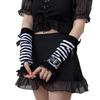 Winter Harajuku Dark Style Sun Protection Warm Arm Sleeves - Japanese Lolita Y2K