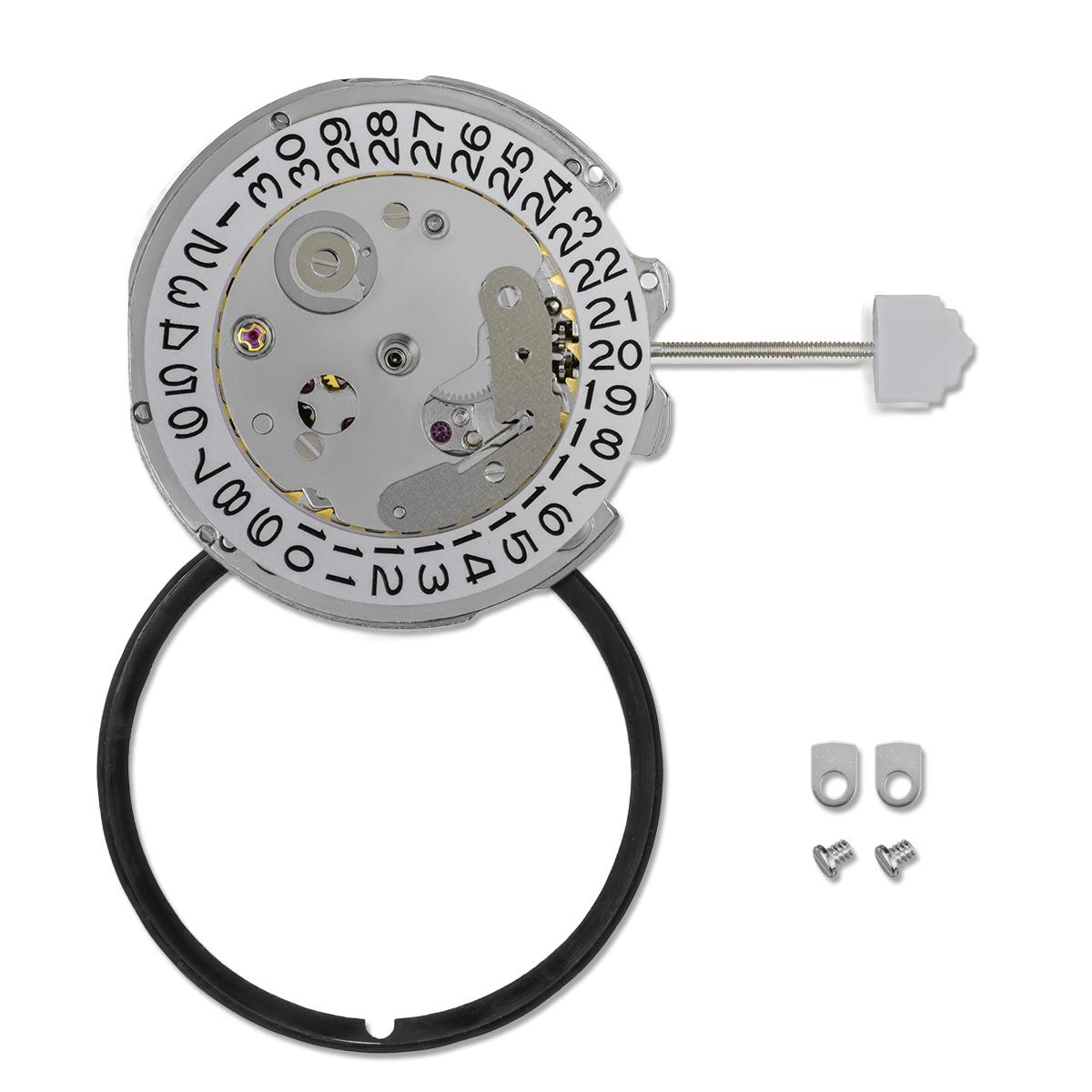 

Китайский механизм NH35 Может заменить японский механизм NH35 Дата в 3 часа Белый календарь Высокая точность Автоматический механический