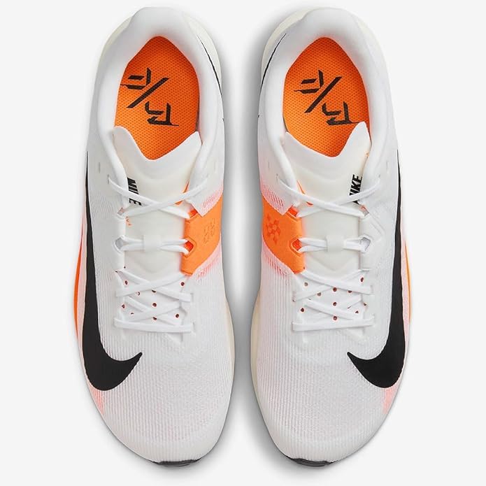 Nike Rival Fly Size 4, White/Total Orange/Pale Ivory/Black, FV6040-101, 23.0cm