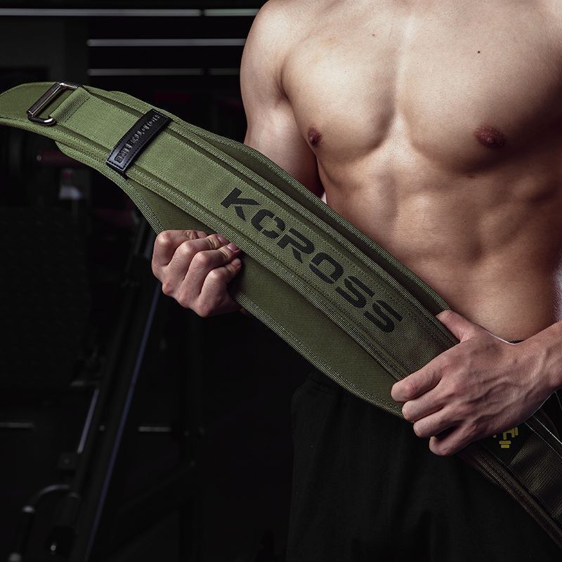 Hombres y Mujeres Levantamiento de Pesas Fitness Cinturón Entrenamiento Alta Intensidad Sentadilla Peso Muerto Gimnasio Nylon Soporte de Cintura Engrosamiento Para Espalda