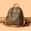 Schoolbag backpack women's 1011 new fashion Korean version printing student simple schoolbag trendy leisure large capacity travel backpack
