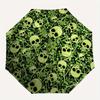 1pc Skull Bones Automatic Open 8-Rib Windproof Umbrella, Travel & Commuting, Suitable for All Seasons, Lightweight Portable 083