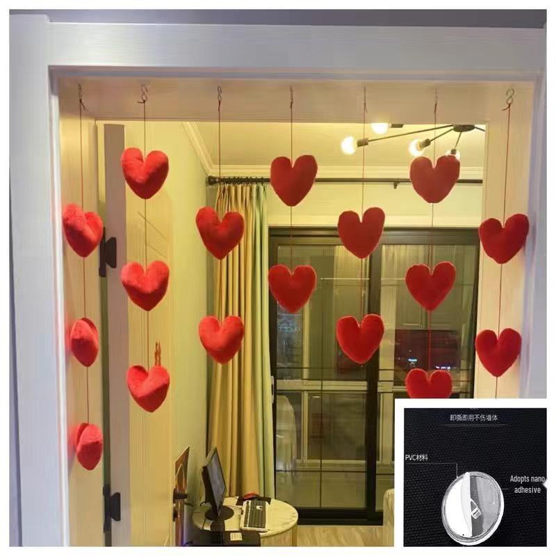 Liebesherz Festival Hochzeit Türvorhang - Prinzessinnen- & Kinderzimmer Dekoration