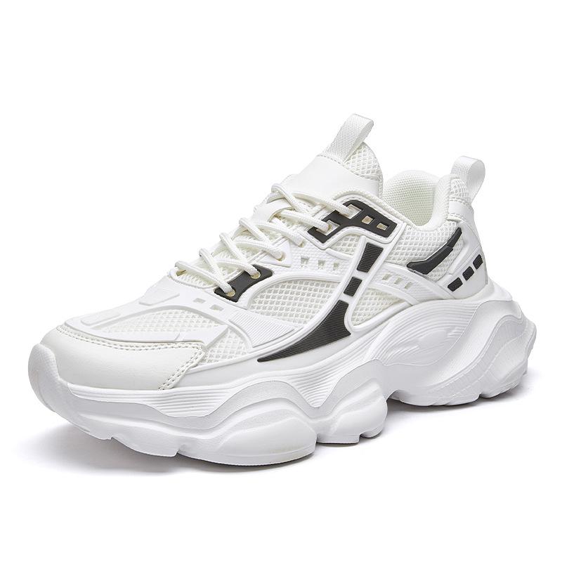 Men's Non-slip Dad Shoes Hundred fashionable and durable height increase casual thick bottom multifunctional design sneakers