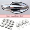 For Mazda CX-5 KF 2017~2025 2018   LHD RHD Car Exterior Door Handle Protective Cover Anti-scratch Decorative Accessories