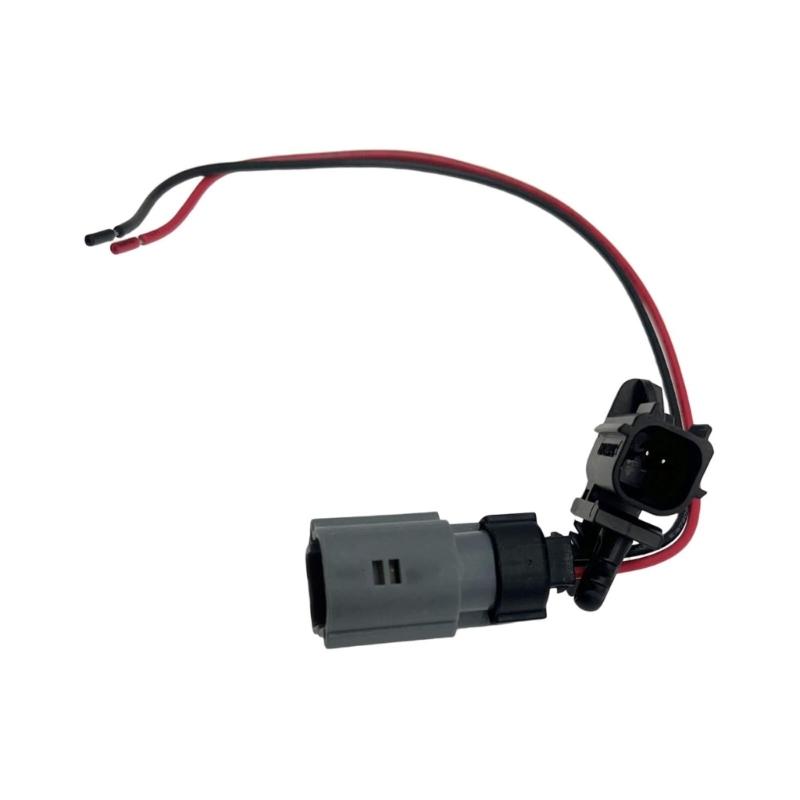 Vehicle Climate Temperature Sensor Kit with Pigtail Lead Wires, AU5Z12A647B Reference Part for Repair Service Use and Wiring Restoration