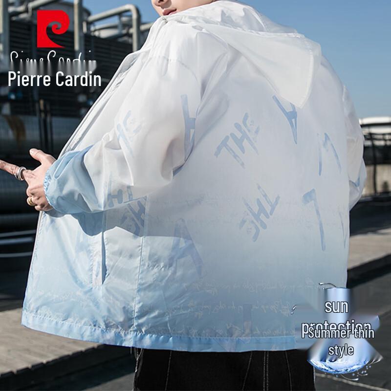 Pierre Cardin Men s UV Protection Hooded Fishing Jacket 4XL