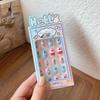Cute Press-On Nail Stickers for Medium and Large Children - Self-Adhesive and Removable