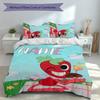 3pcs Custom Name Game Dandy's World Bedding Set,Includes 1 Duvet Cover and 2 Pillowcases,All-season Bedroom Decor