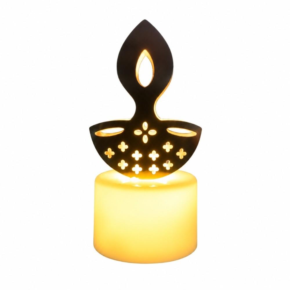 Flameless Flameless LED Candle Lights Soft Warm Glow Compact Size Battery Operated Mini Night Lamp Without Real Flame
