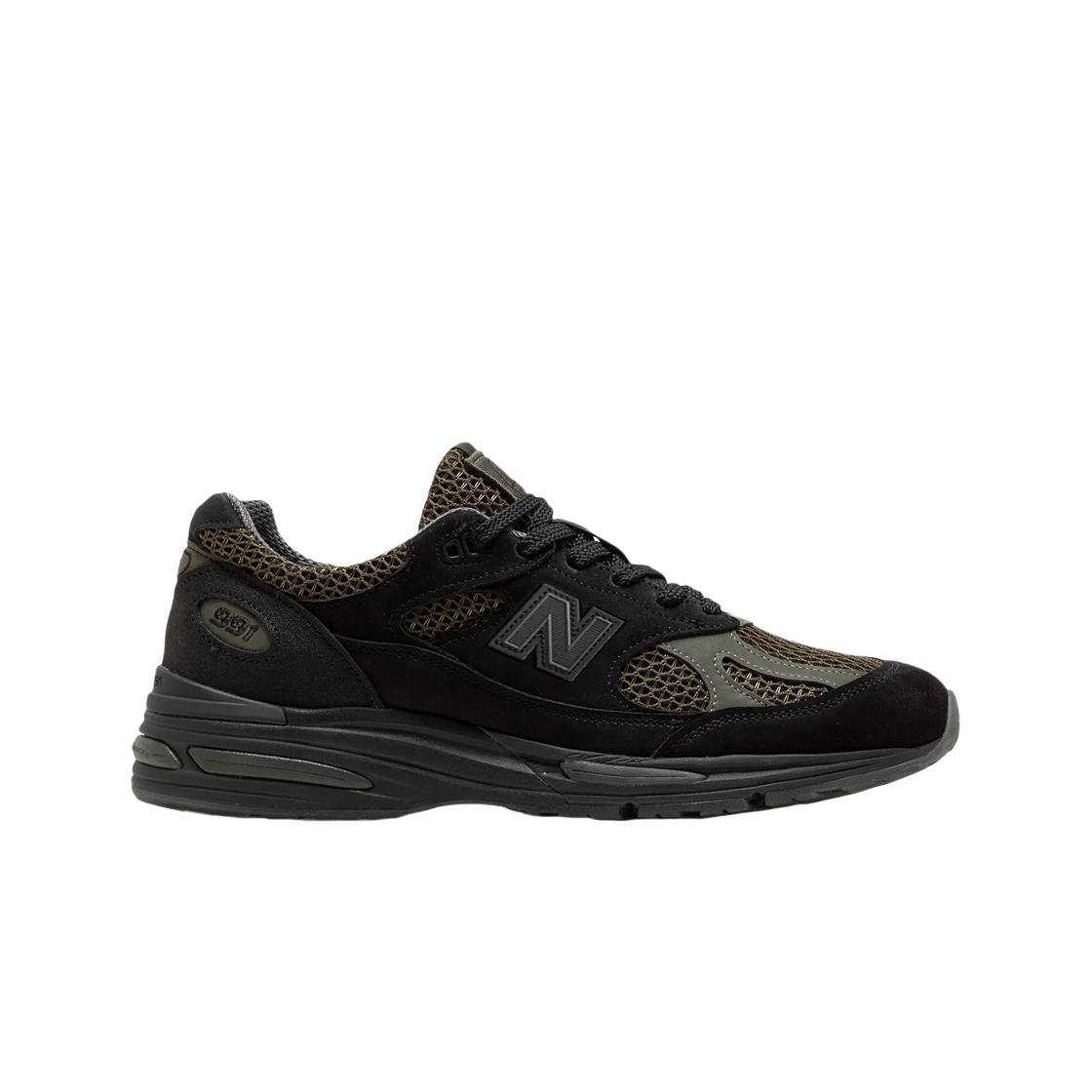 

New Balance X Stone Island 991v2 Made In Uk Black Olive Night 225