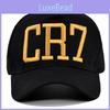Вишивана бейсболка Cr7 з 3D вишивкою, регульованого розміру, у повсякденному стилі для чоловіків і жінок