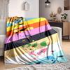 1 Stück Pokemon Weiche & Warme Flanelldecke, Mehrzweck-Kuscheldecke für Couch, Sofa, Büro, Bett, Camping, Reisen