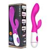 Rechargeable Silicone Dual Vibration G-Spot Vibrator for Women - Masturbation Massager