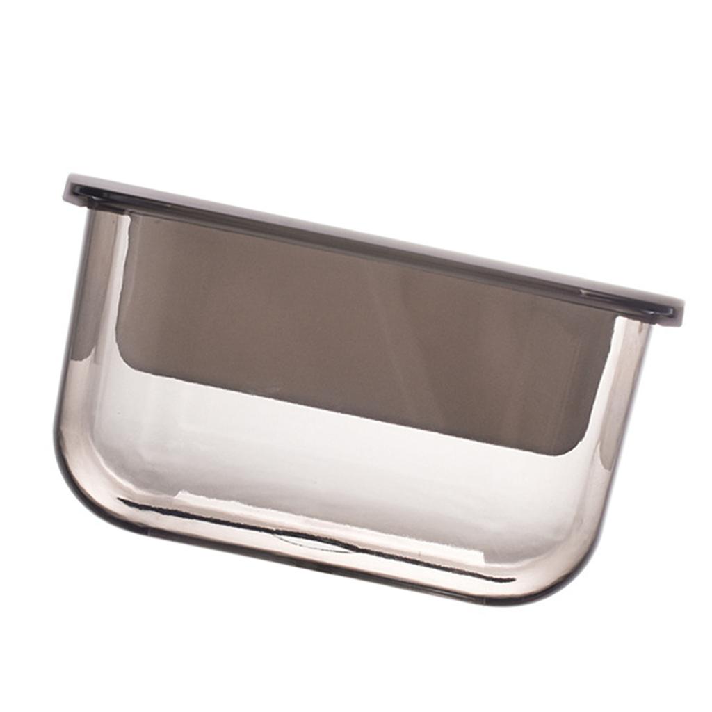 Adhesive Tissue Box Holder Clear Toilet Paper Holder for Home Restaurant Bathroom Desk Bedroom