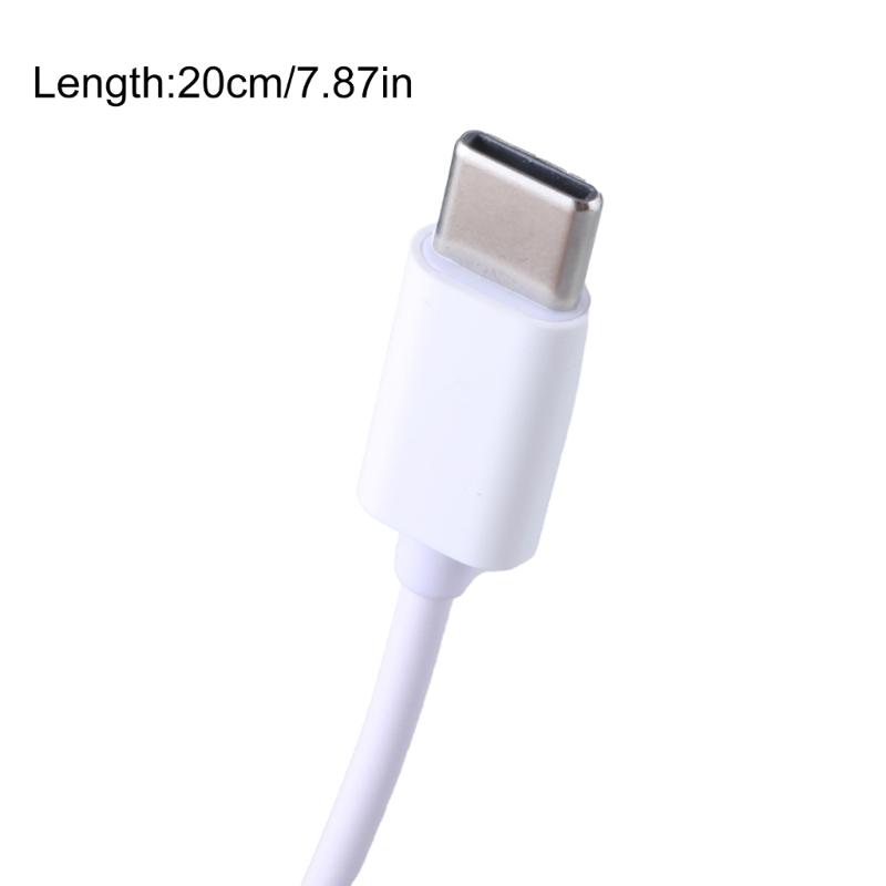 20cm Type C To USB Connectors Cable, Quick Charging And Data Sync for Electronic Accessories