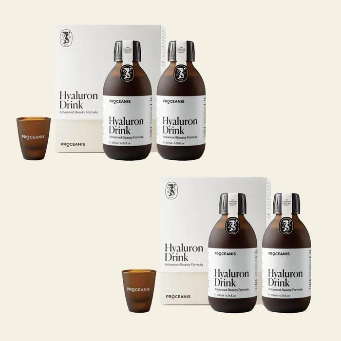 Prosionis Hyaluronic Acid Drink 200ml 2 Bottles X 2 Sets