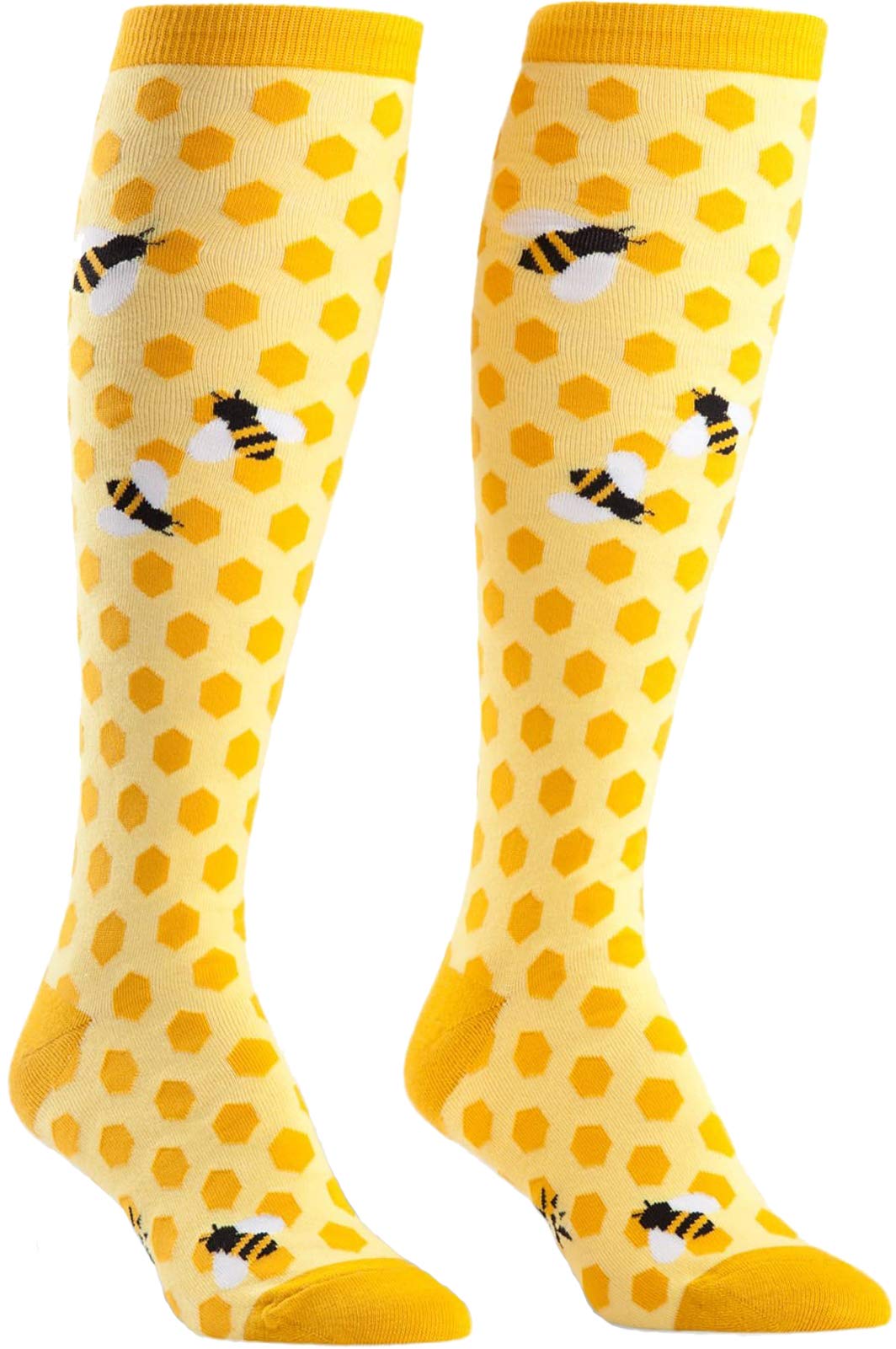 

Sock it To Me Высокие милые носки из женских носков свободного размера, Америка Bee s Knees, [Официальный импорт]