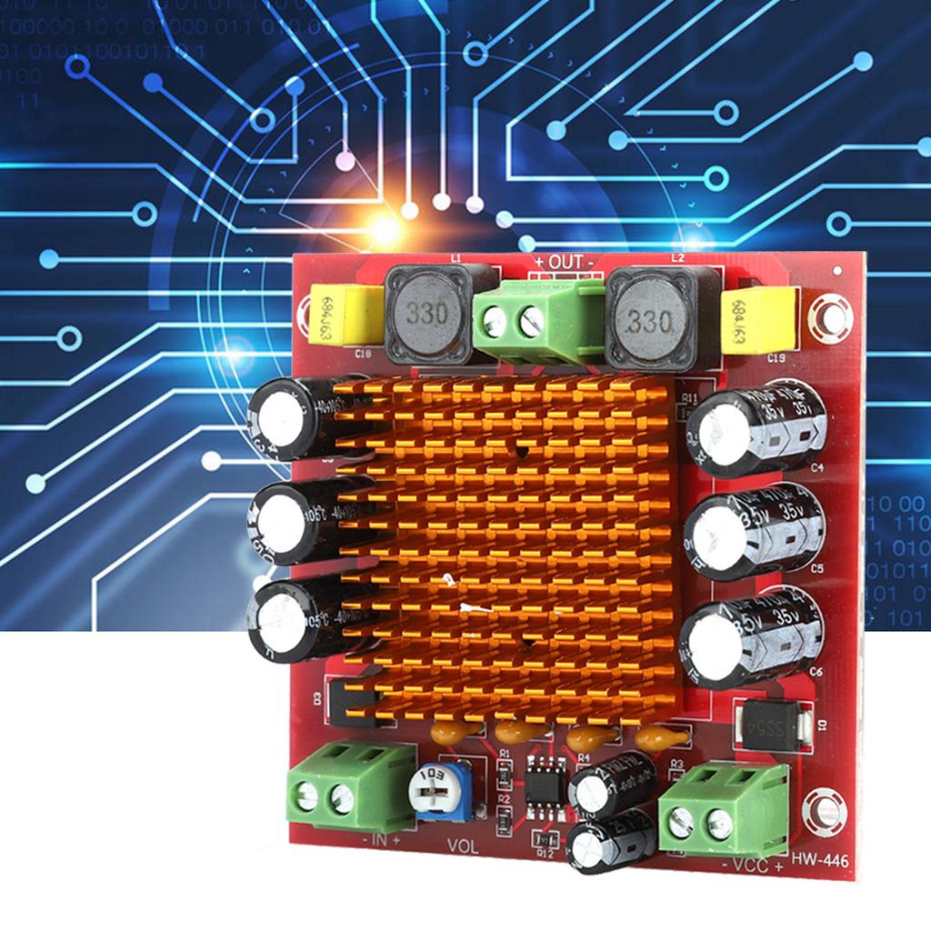 HW‑446 Einkanal 150W Ausgang TPA3116DA Chip Digitales Audio Leistungsverstärker Board