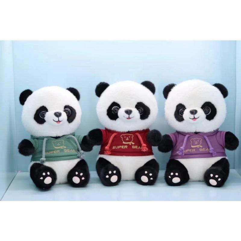 Süßer Panda-Puppe Plüschtier-Puppe Riesenpanda Anziehpuppe 8 Zoll Maschinenpuppe