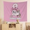 EEsthers Bunnys Cartoon Printed Large Wall Tapestry Art Science Fiction Room Home Decor Decor Blanket