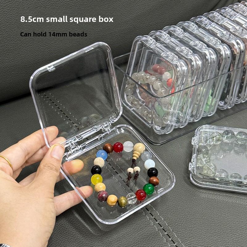 

Crystal and gemstone bracelets & bangles, desktop storage box, jewelry necklace & accessory dustproof transparent case