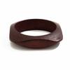 Maillard Retro Facettiertes Holzarmband Armband Mode Design Sinn Metall Glänzendes Armband