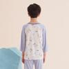 Hongdou Boys' Summer Seven-Sleeve Pajama Set