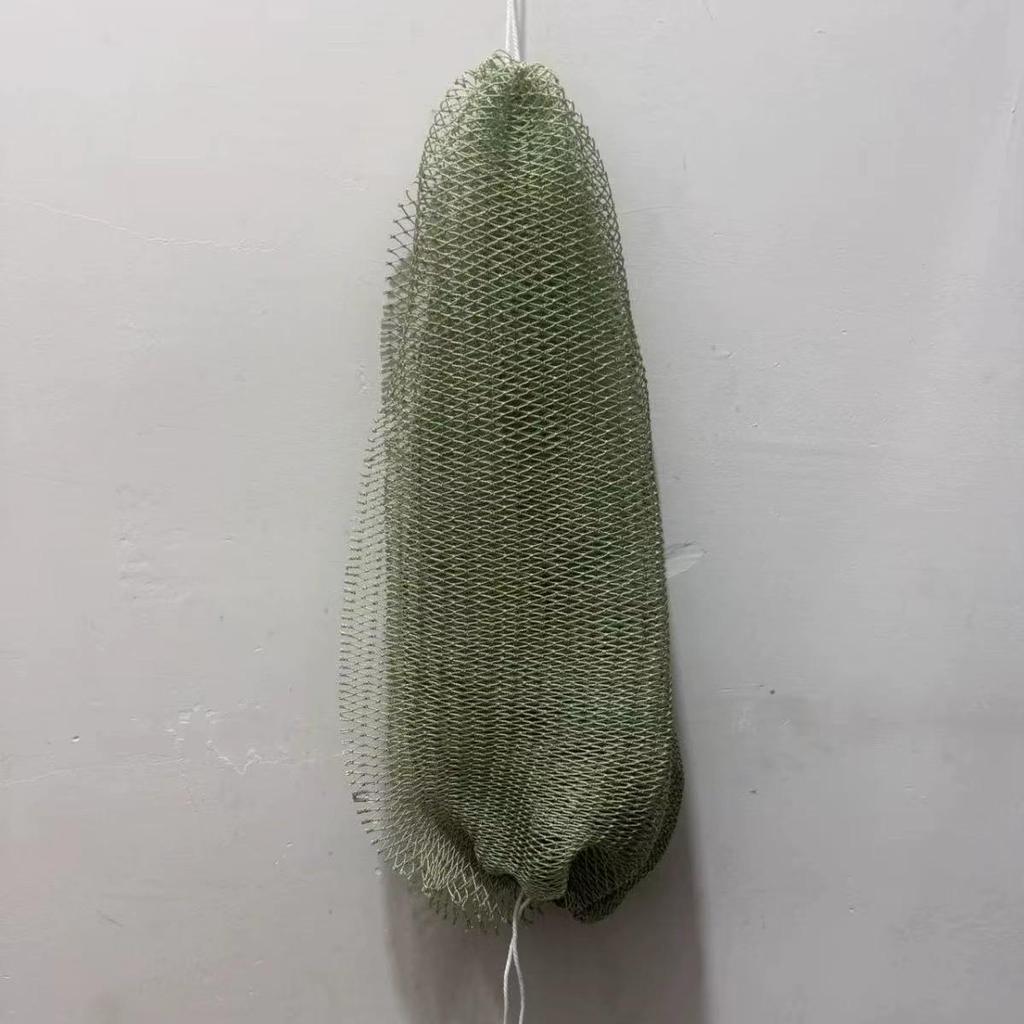 Serviette de bain en filet africain haute élasticité avec corde – Gant de massage dorsal long pour sauna pour exfoliation et élimination des taches
