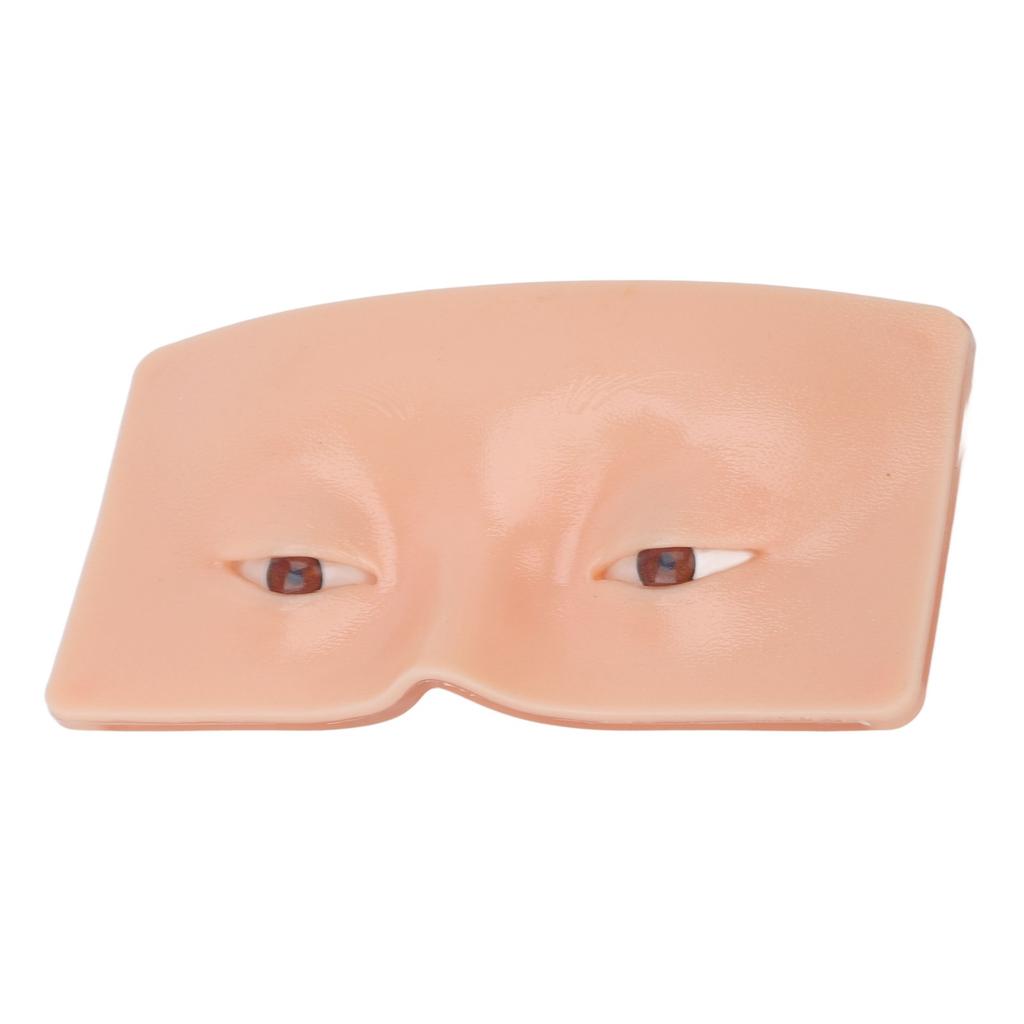 Makeup Practice Board Eyebrows Stick Eyelash Professional Fake Practice Skin Mask for Beginner Makeup Artist