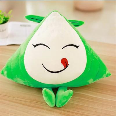 Green Zong Zi Plush Toys Small Pendant Dragon Boat Festival Cartoon Stuffed Toy for Children Company Activities Gift 15CM