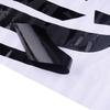 8pcs/set Glossy Black Car Front Upper Bumper Grille Molding Trim Protector Sticker Fit For Honda Civic 2016 2017 2018