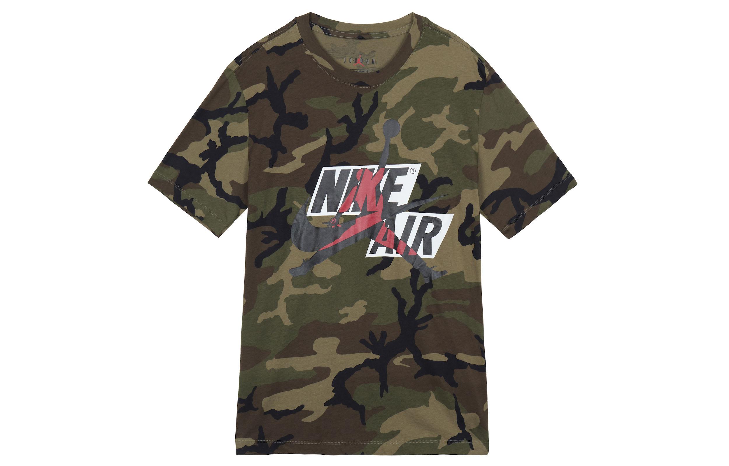 Jordan T-shirt Heren Medium Olijfgroen M