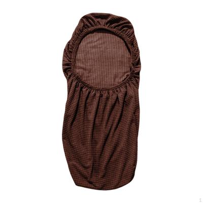 Armless Shell Chair Cover, Dustproof Dining Room Covers Seat Cushion for Cafe Home, Bar